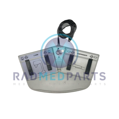 Hologic Dimensions Gantry Footswitch Plate | PN - FAB-03047